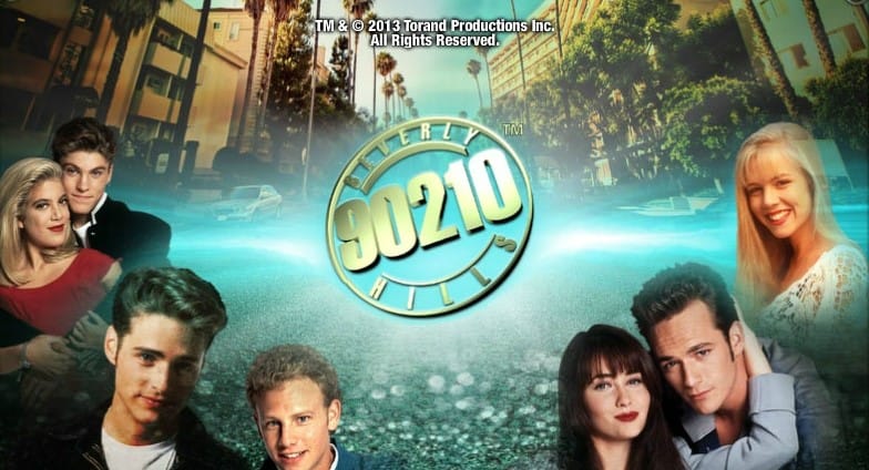 Beverly Hills 90210 Slot Banner