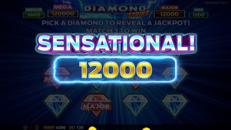 Diamond Strike Slot Bonus