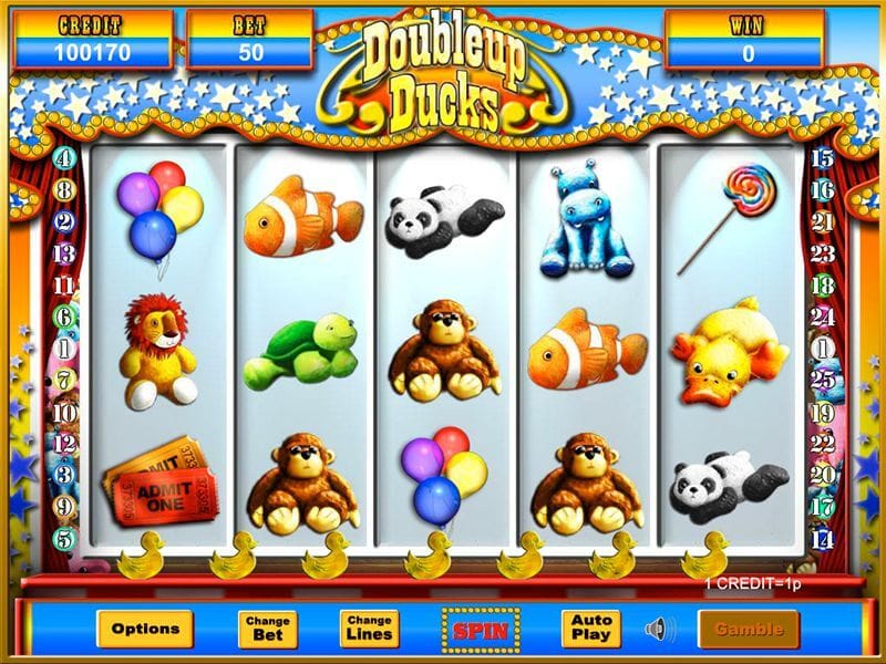 Doubleup Ducks Jackpot Slot Gameplay