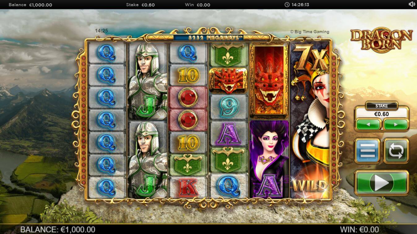 Dragon Born Slot Gameplay