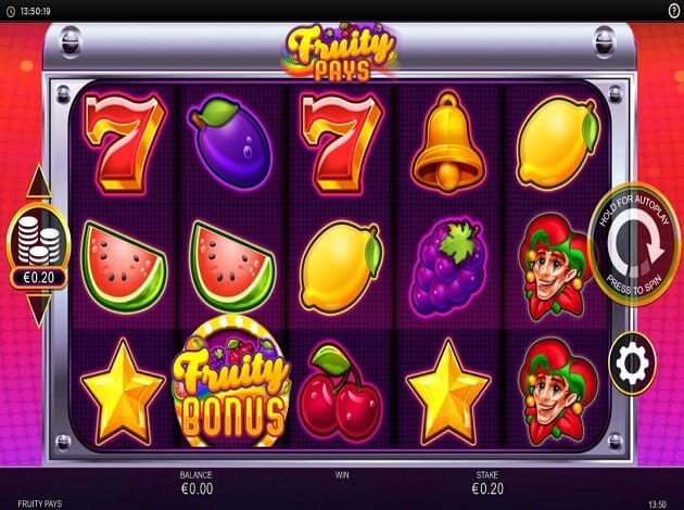 Fruity Pays Slot Bonus