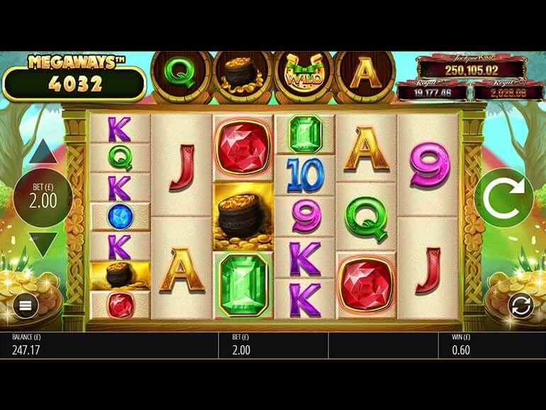 Irish Riches Megaways Bonus