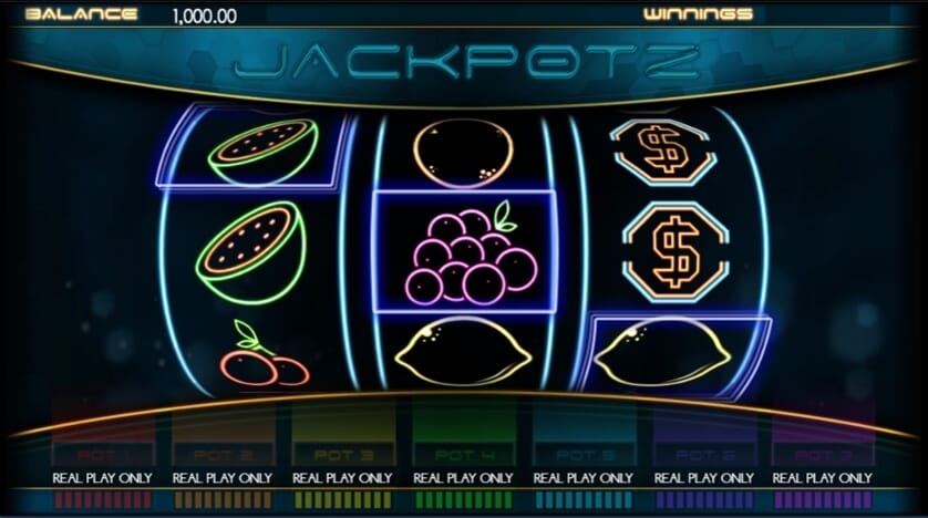 Jackpotz Gameplay