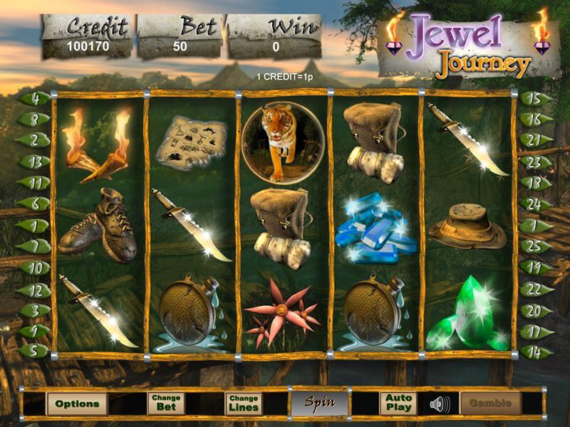 Jewel Journey Slot Gameplay