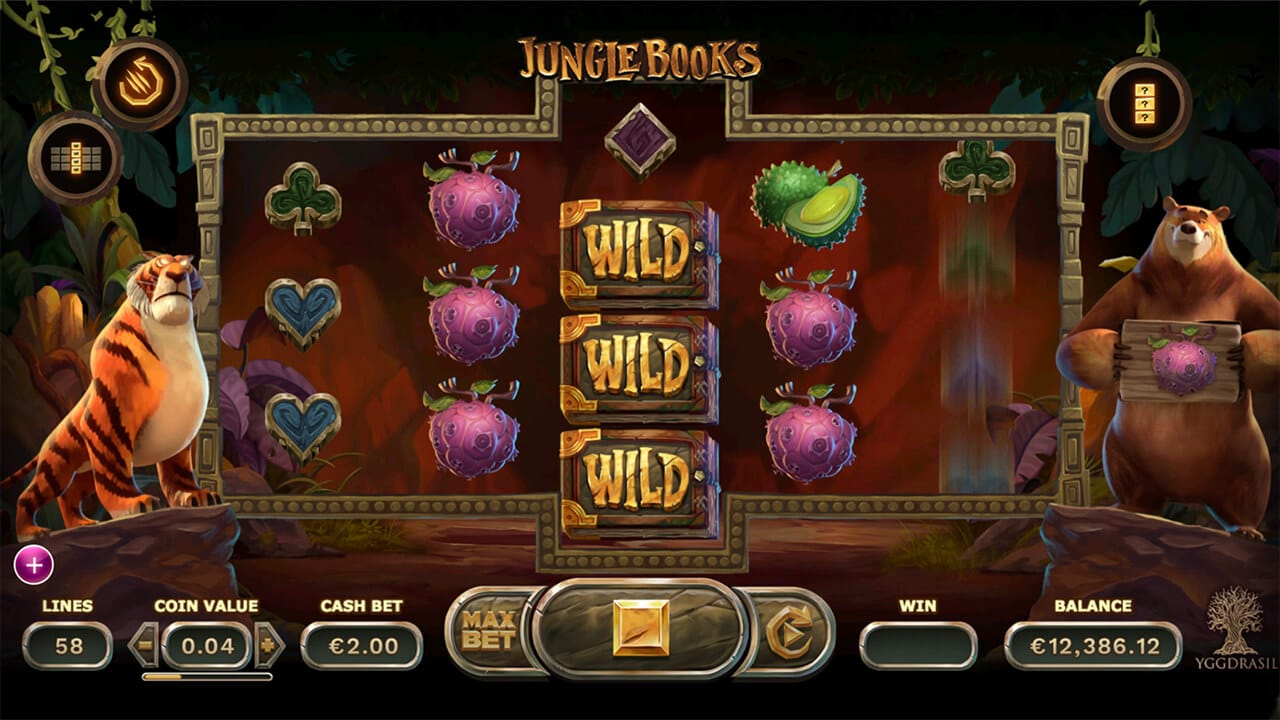 Jungle Books Slot Bonus