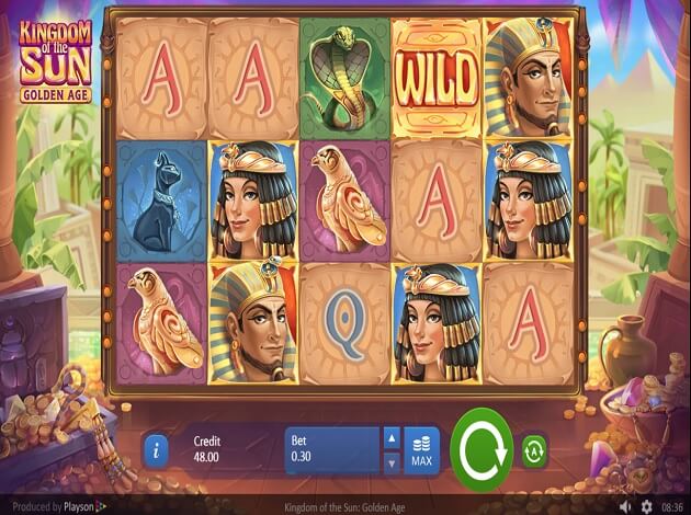 Kingdom of the Sun Slot Gameplay