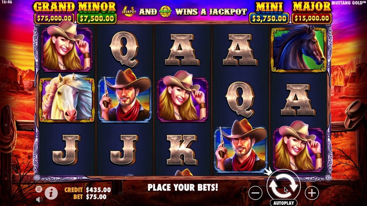 Mustang Gold Slot Gameplay