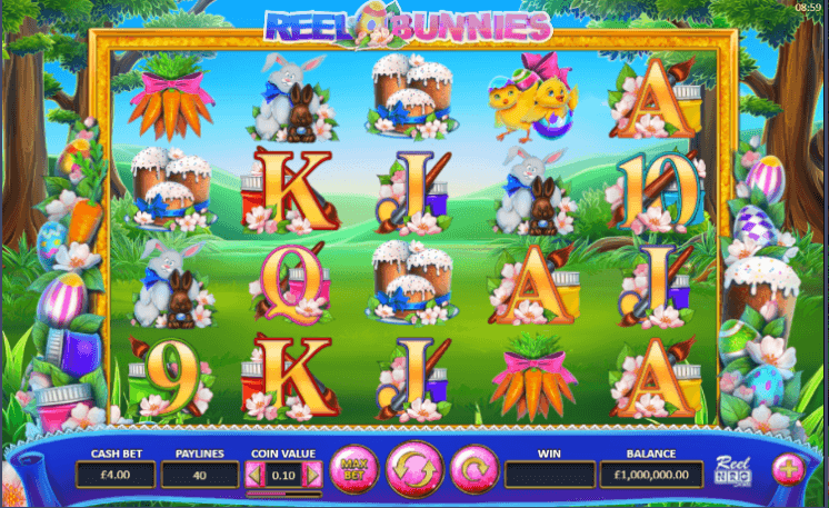 Reel Bunnies Slot Gameplay