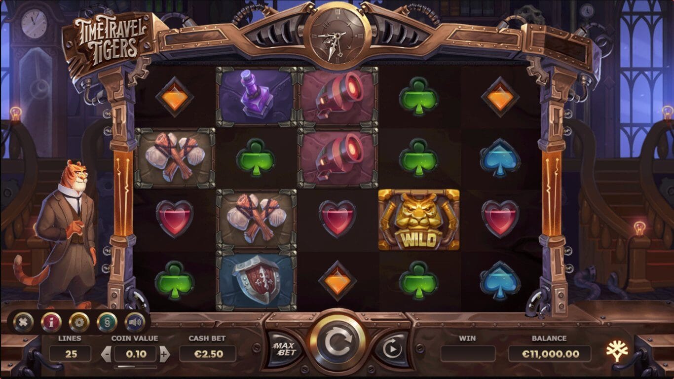 Time Travel Tigers Gameplay