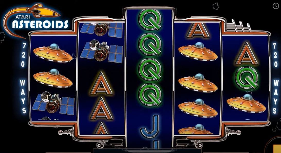 Asteroids Slot Gameplay