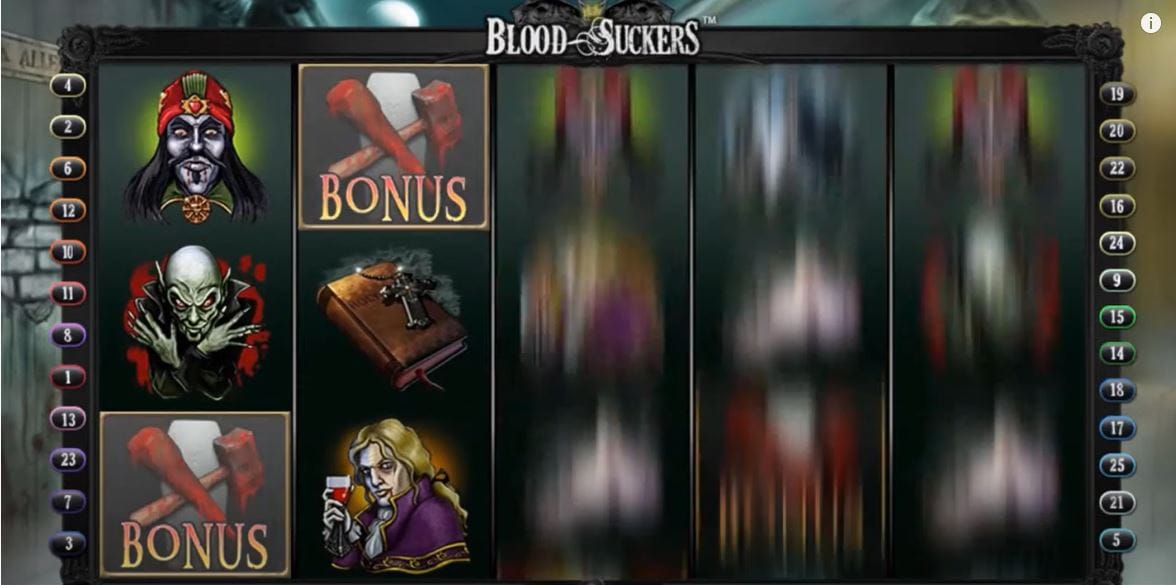 Blood Suckers Slot Gameplay