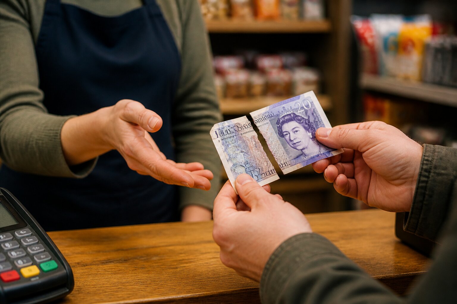 Do Shops Have to Accept Ripped Notes?
