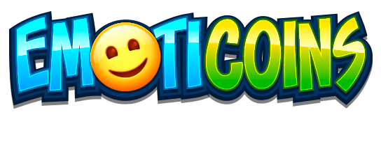 Emoticoins slot logo
