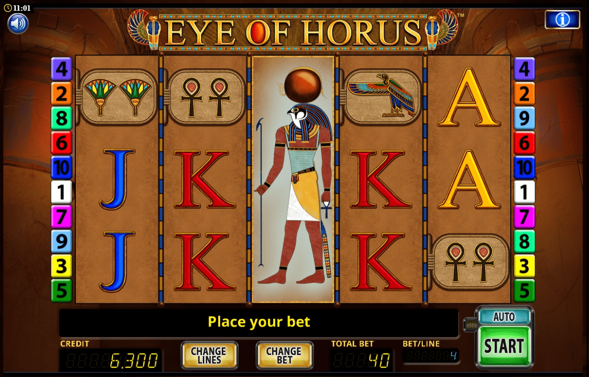 eye of horus gameplay daisy slots