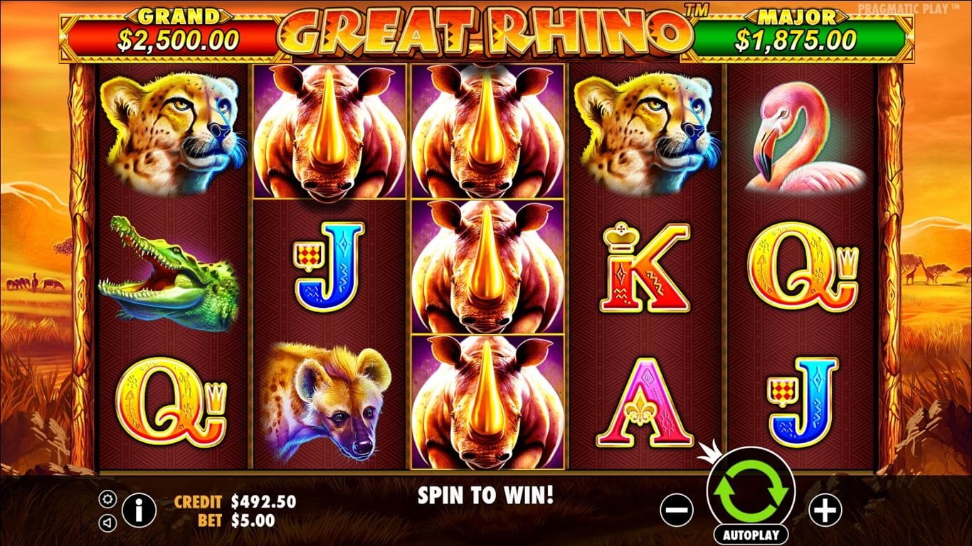 Great Rhino Online Casino Slot