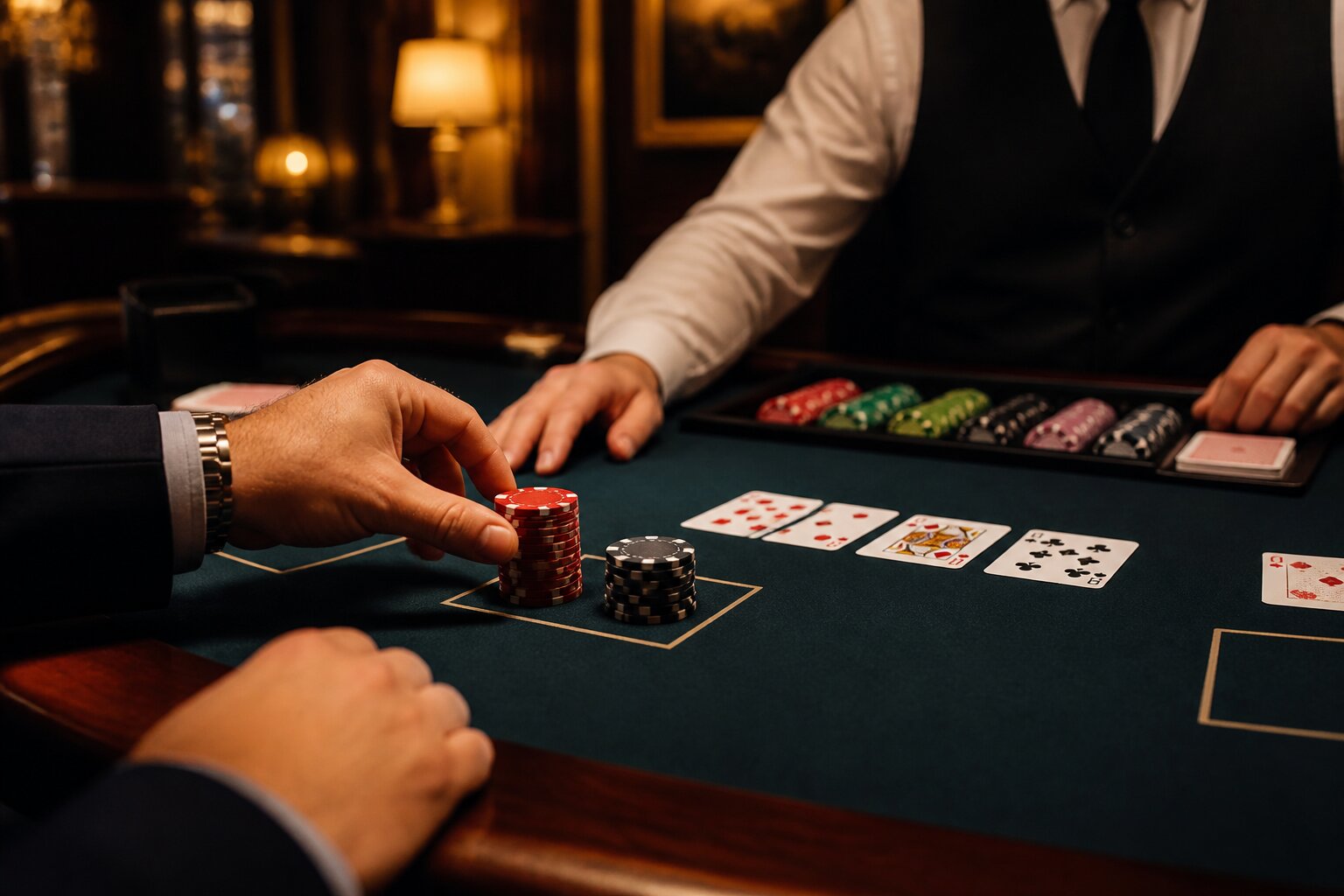 How Does Betting Work in Blackjack? When Do You Bet Your Chips?