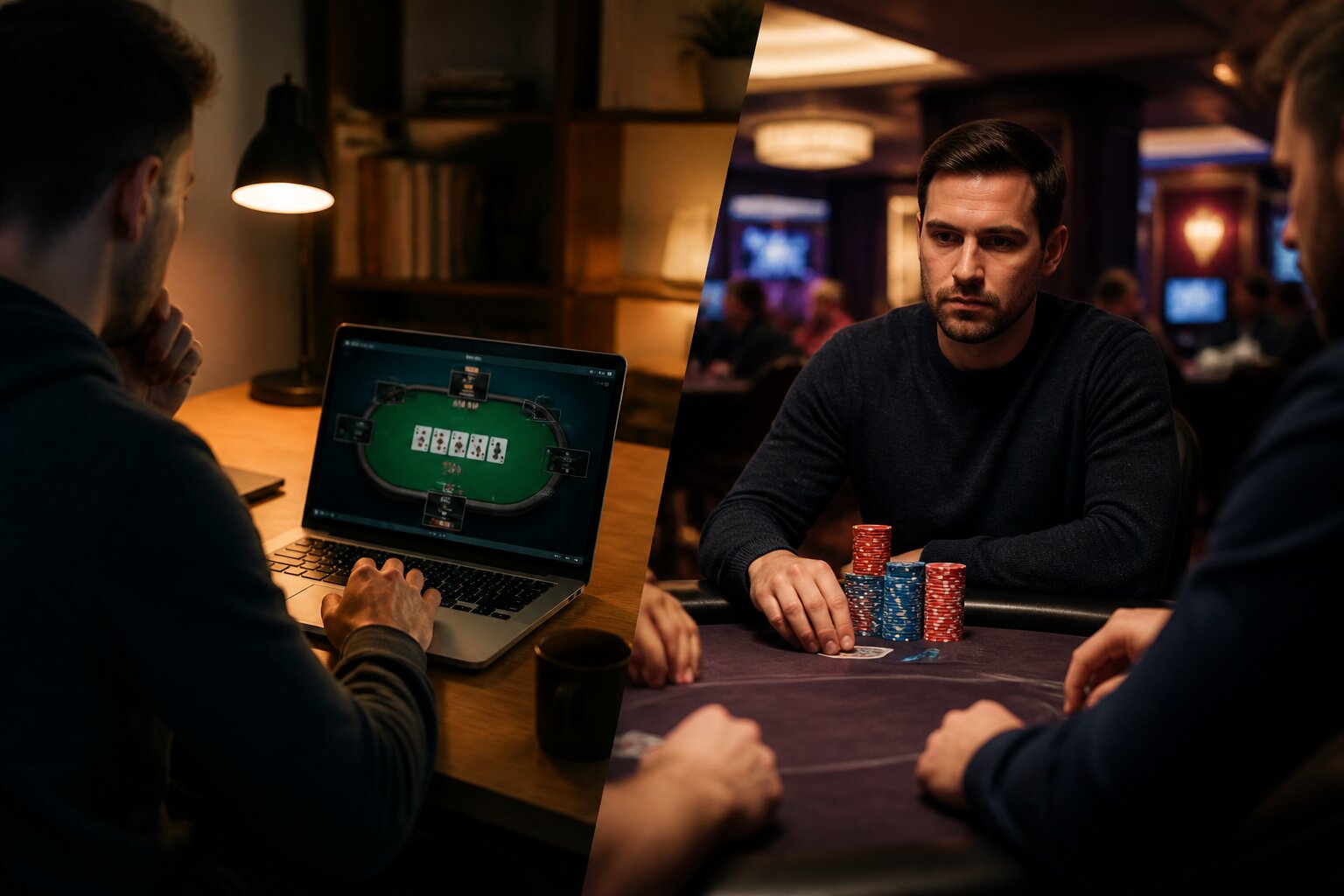 Is Online Poker Harder Than Live? Key Differences & Challenges