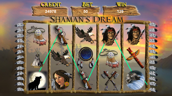 Shamans Dream Jackpot Slot Bonus