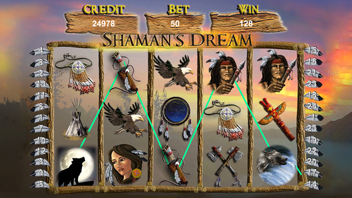 Shamans Dream Jackpot Slot Bonus