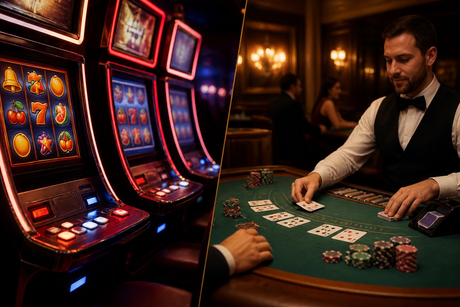 Slots vs Blackjack: Which Game Offers Better Casino Experience?