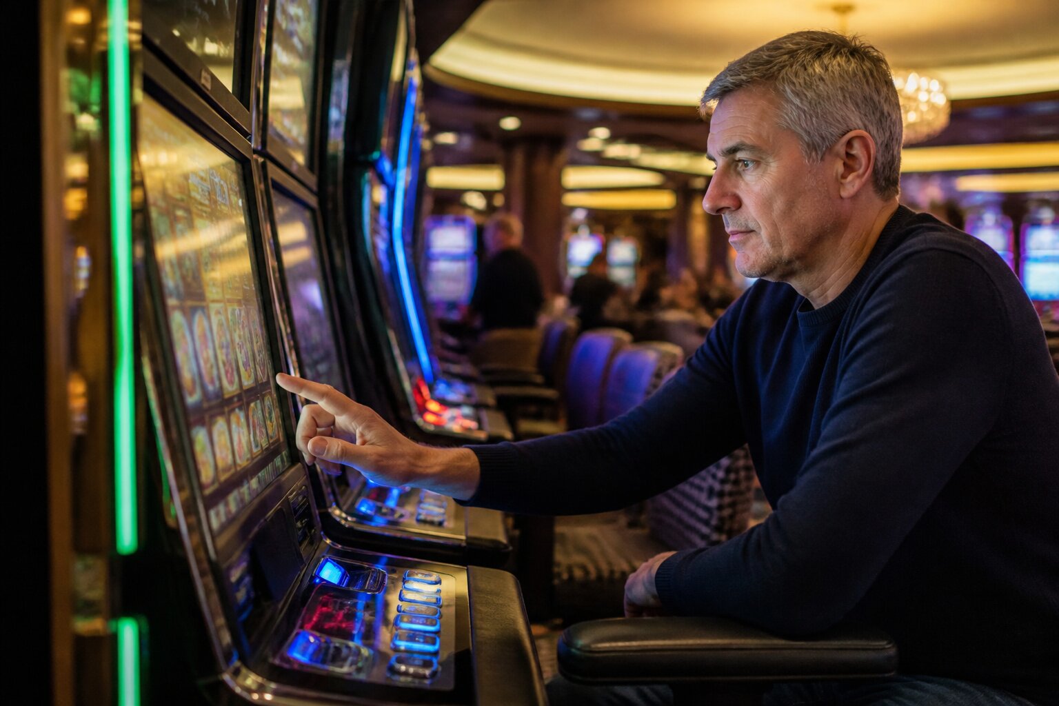 Why Do People Tap Slot Machine Screens? Casino Habits Explained